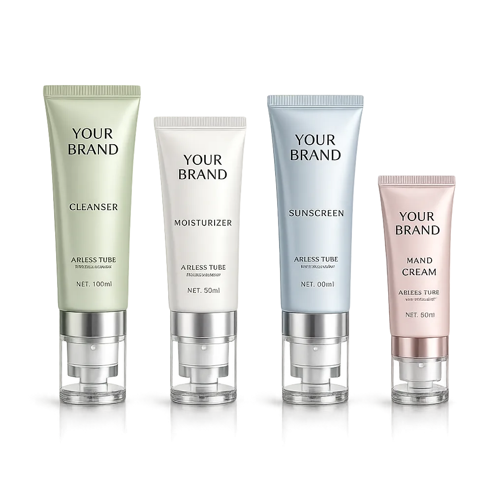 Airless Tubes 1 Airless Pump Cosmetic Tubes