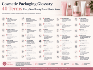 Cosmetic Packaging Glossary 40 Terms Every New Beauty Brand Should Know