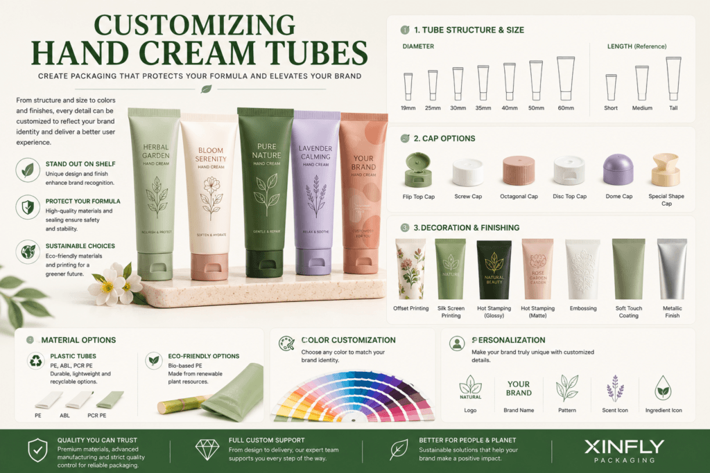 The Ultimate Guide to Hand Cream Tube Packaging for 2026 5 Customizing Hand Cream Tubes