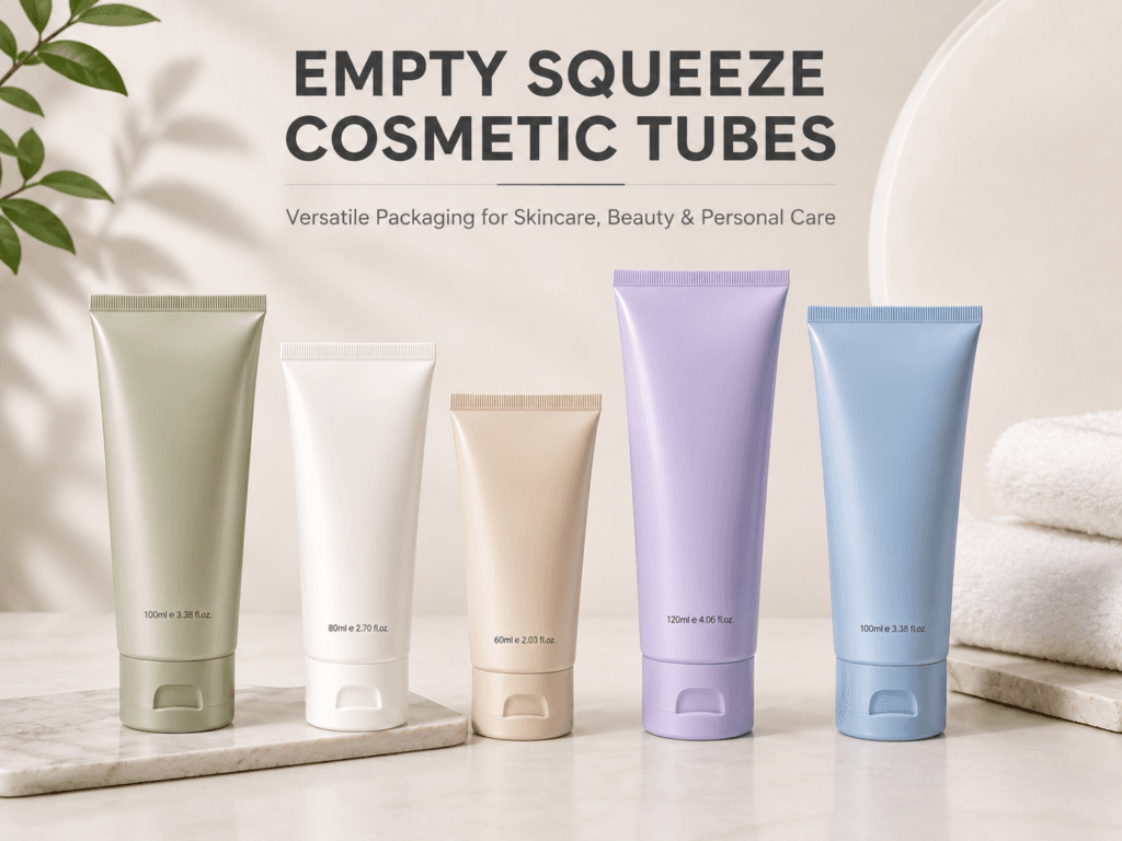 Empty Squeeze Cosmetic Tubes: Uses, Benefits & Trends 1 Empty Squeeze Cosmetic Tubes