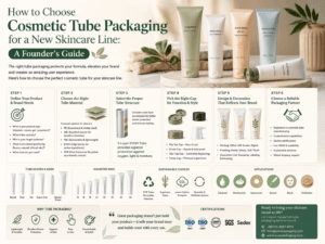 How to Choose Cosmetic Tube Packaging for a New Skincare Line
