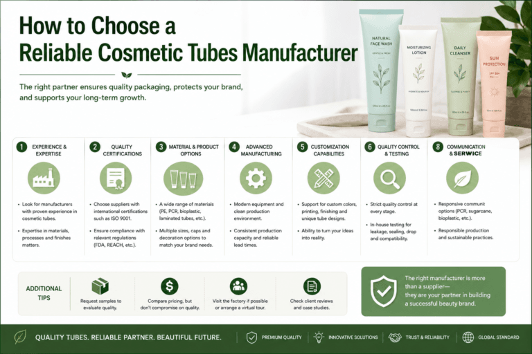 How to Choose a Reliable Cosmetic Tubes Manufacturer? 5 How to Choose a Reliable Cosmetic Tubes Manufacturer