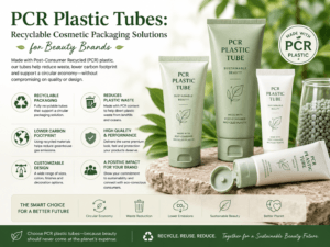 PCR Plastic Tubes: Recyclable Cosmetic Packaging Solutions for Beauty Brands