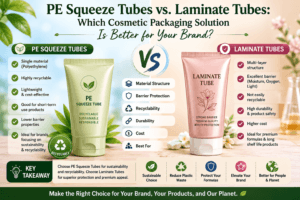 PE Squeeze Tubes vs. Laminate Tubes: Which Cosmetic Packaging Solution Is Better for Your Brand?