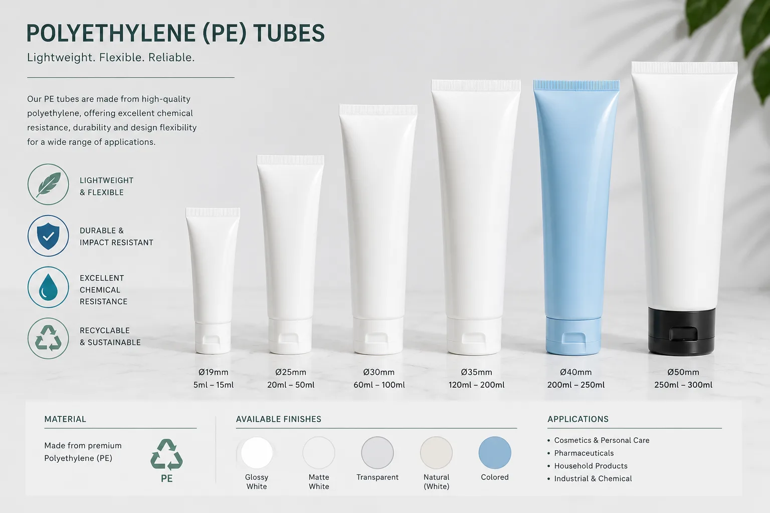 Polyethylene PE Tubes