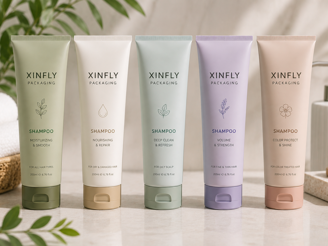 Home 19 Custom Shampoo Tubes | Xinfly Packaging