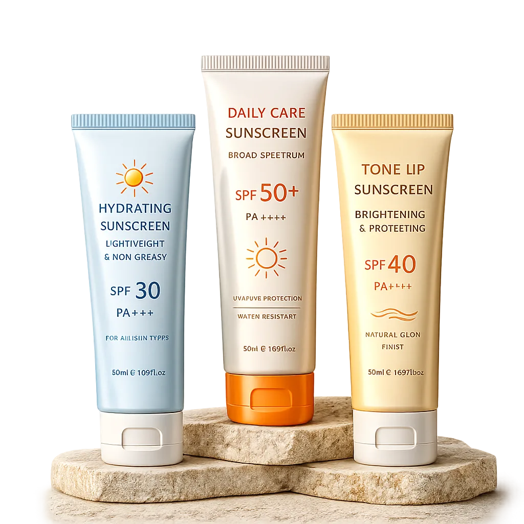Sunscreen Tubes 1 Sunscreen Tubes