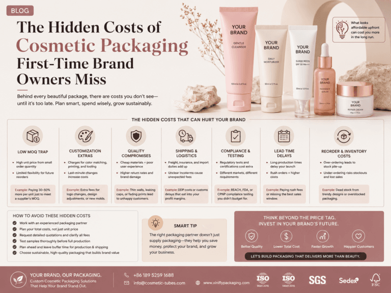 The Hidden Costs of Cosmetic Packaging First-Time Brand Owners Miss
