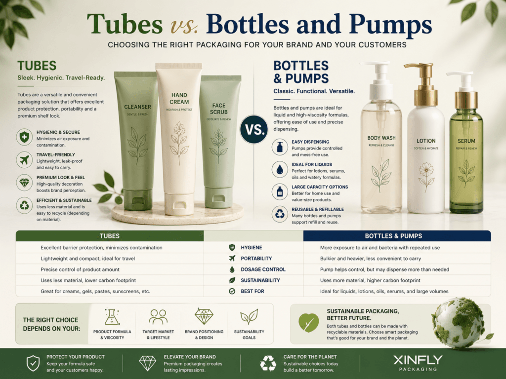 The Ultimate Guide to Hand Cream Tube Packaging for 2026 4 Tubes vs. Bottles and Pumps