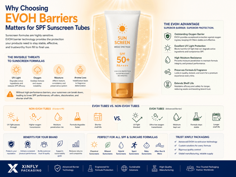 Why Choosing EVOH Barriers Matters for SPF Sunscreen Tubes 1 Why Choosing EVOH Barriers Matters for SPF Sunscreen Tubes