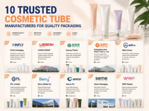 10 Trusted Cosmetic Tube Manufacturers for Quality Packaging