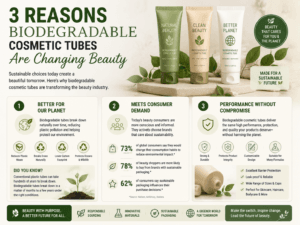 3 Reasons Biodegradable Cosmetic Tubes Are Changing Beauty