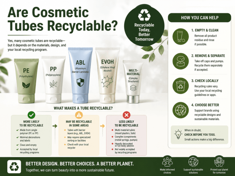 Are Cosmetic Tubes Recyclable?