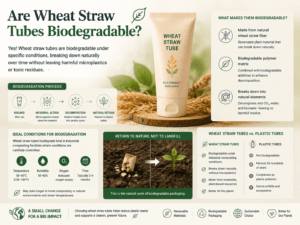 Are Wheat Straw Tubes Biodegradable