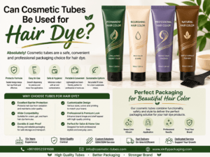 Can Cosmetic Tubes Be Used for Hair Dye