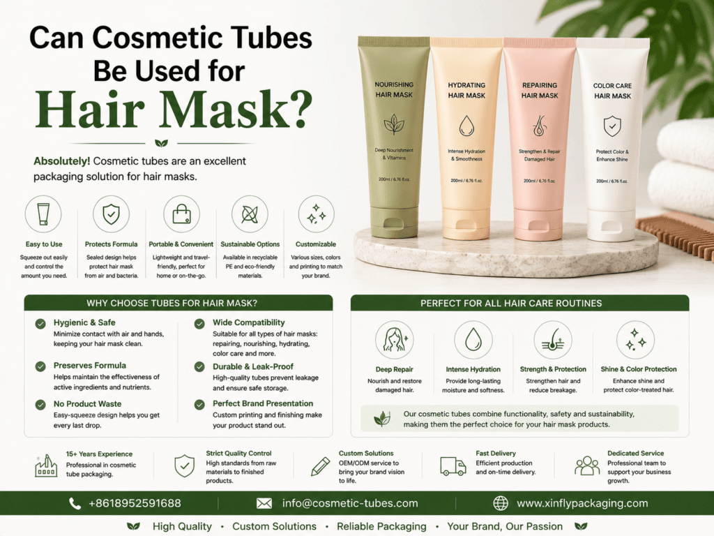 Can Cosmetic Tubes Be Used for Hair Mask? 9 Can Cosmetic Tubes Be Used for Hair Mask
