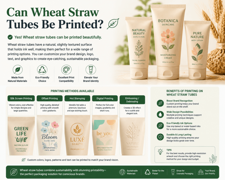 Can Wheat Straw Tubes Be Printed? 5 Can Wheat Straw Tubes Be Printed