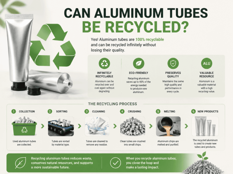 Can aluminum tubes be recycled? 3 Can aluminum tubes be recycled