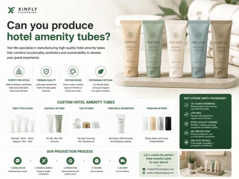 Can you produce hotel amenity tubes? 4 Can you produce hotel amenity tubes