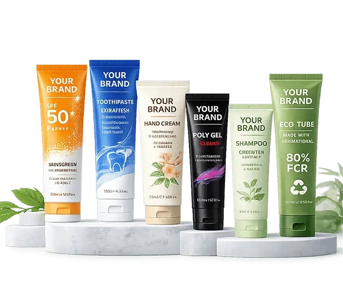 Cosmetic tubes manufacturer PE PCR ABL PBL packaging