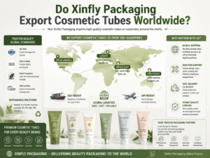 Do Xinfly Packaging export cosmetic tubes worldwide