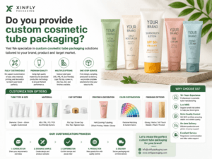 Do you provide custom cosmetic tube packaging