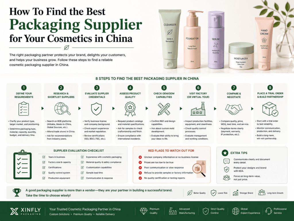 How To Find the Best Packaging Supplier for Your Cosmetics in China 1 How To Find the Best Packaging Supplier for Your Cosmetics in China