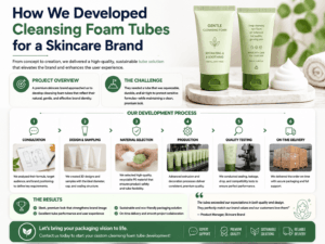 How We Developed Cleansing Foam Tubes for a Skincare Brand