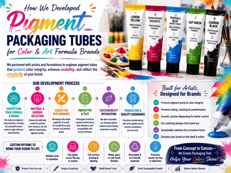 How We Developed Pigment Packaging Tubes