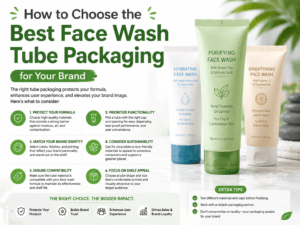 How to Choose the Best Face Wash Tube Packaging for Your Brand