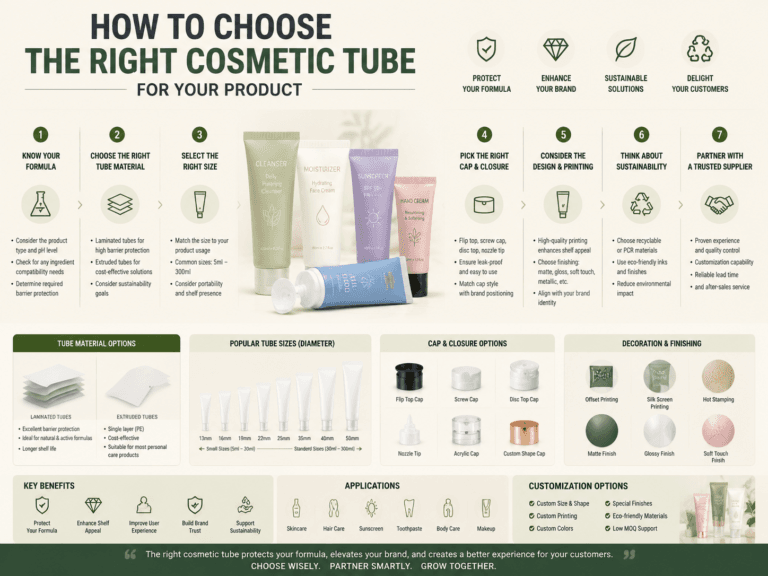How to Choose the Right Cosmetic Tube for Your Product