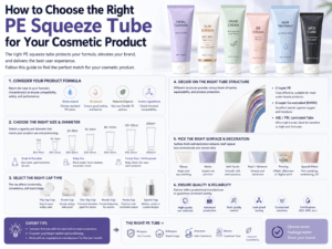 How to Choose the Right PE Squeeze Tube for Your Cosmetic Product