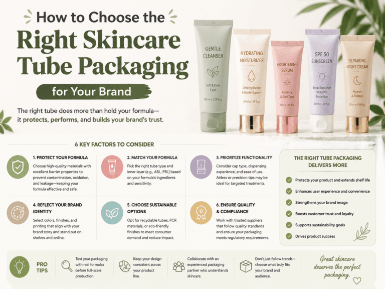 How to Choose the Right Skincare Tube Packaging for Your Brand