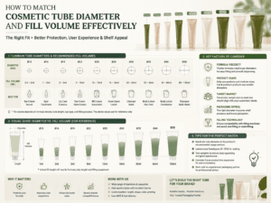 How to Match Cosmetic Tube Diameter and Fill Volume Effectively