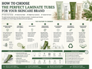 How to choose the perfect Laminate Tubes for your skincare brand