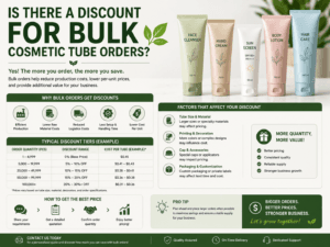 Is There a Discount for Bulk Cosmetic Tube Orders