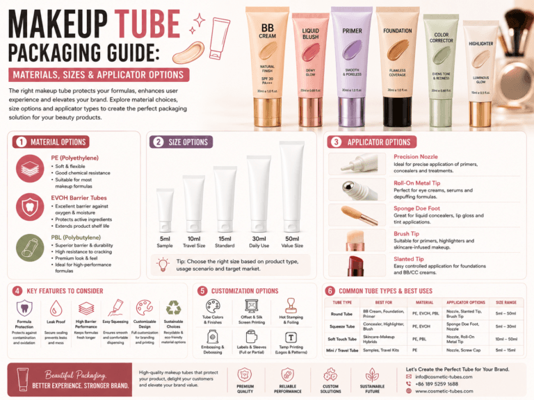 Makeup Tube Packaging Guide