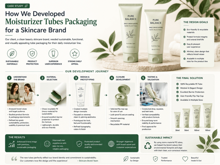 Moisturizer Tubes Packaging