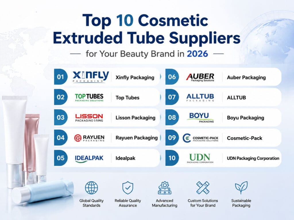 Top 10 Cosmetic Extruded Tube Suppliers for Your Beauty Brand in 2026 1 Top 10 Cosmetic Extruded Tube Suppliers for Your Beauty Brand in 2026