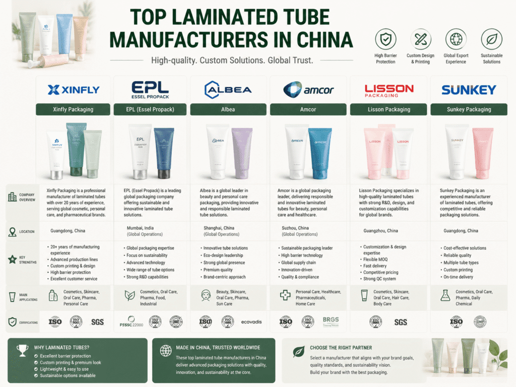 Top Laminated Tube Manufacturers in China