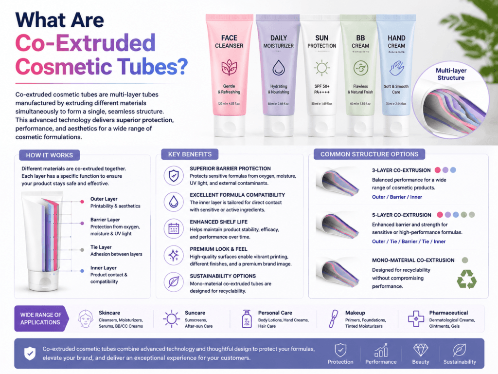 What Are Co-Extruded Cosmetic Tubes