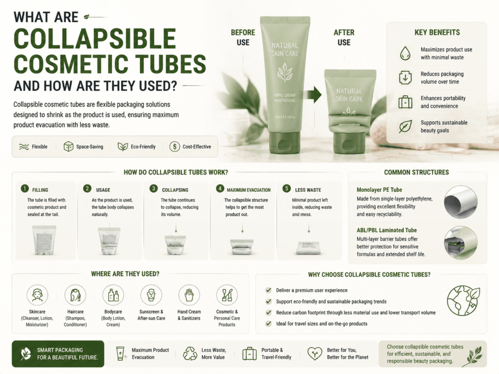 What Are Collapsible Cosmetic Tubes and How Are They Used 1 What Are Collapsible Cosmetic Tubes and How Are They Used