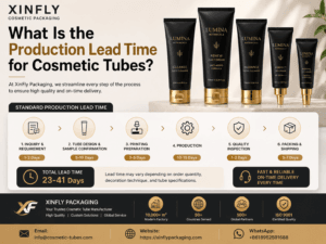 What Is the Production Lead Time for Cosmetic Tubes?