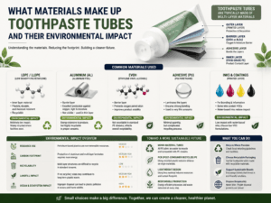 What Materials Make Up Toothpaste Tubes and Their Environmental Impact