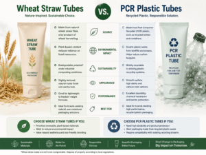 Wheat Straw vs PCR Plastic Tube