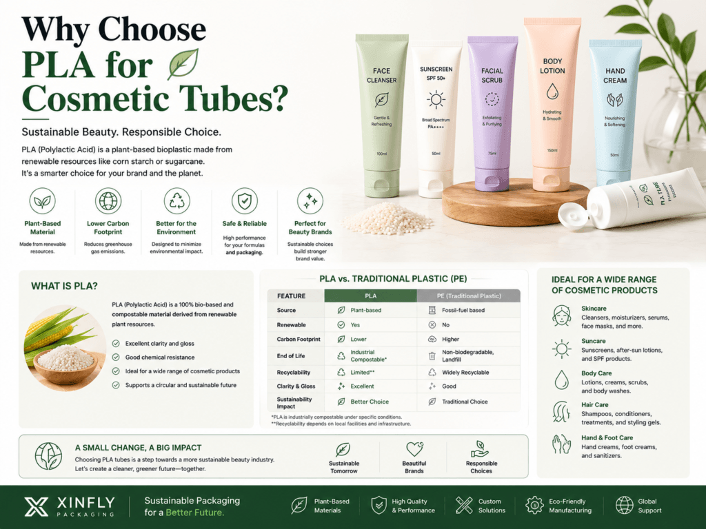 Why Choose PLA for Cosmetic Tubes? 1 Why Choose PLA for Cosmetic Tubes