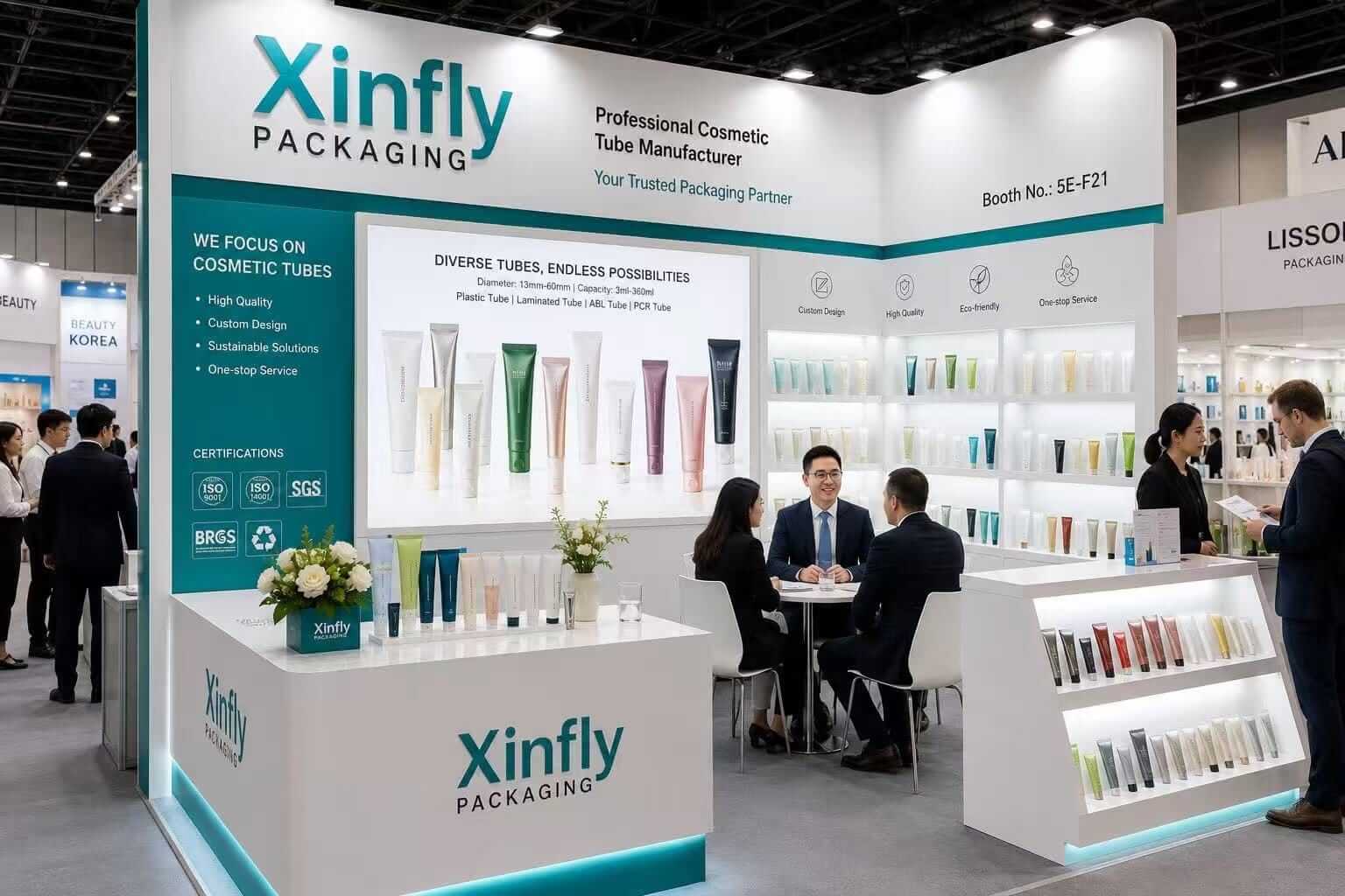 Xinfly Packaging Exhibition Booth