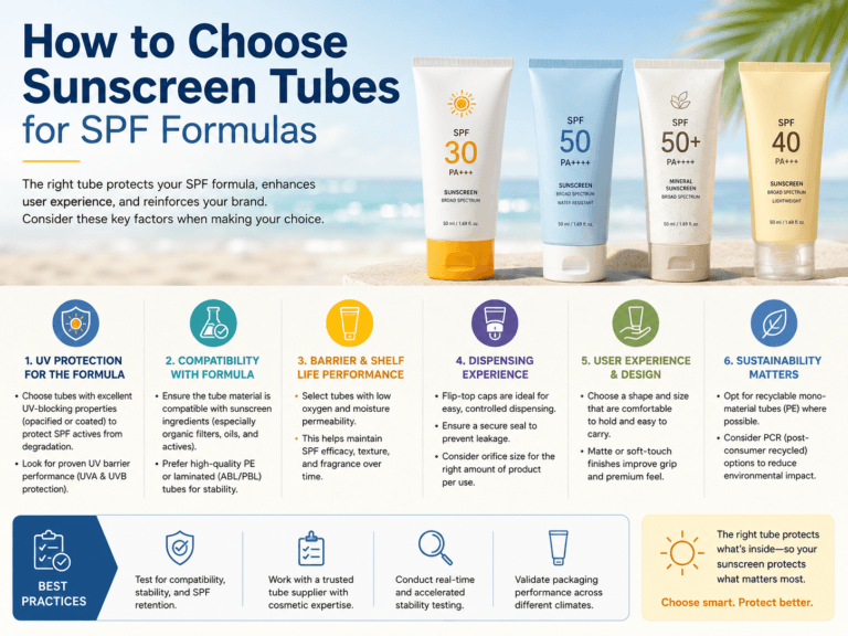 How to Choose Sunscreen Tubes for SPF Formulas 3 How to Choose Sunscreen Tubes for SPF Formulas