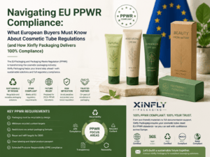 Navigating EU PPWR Compliance: What European Buyers Must Know About Cosmetic Tube Regulations (and How Xinfly Packaging Delivers 100% Compliance)