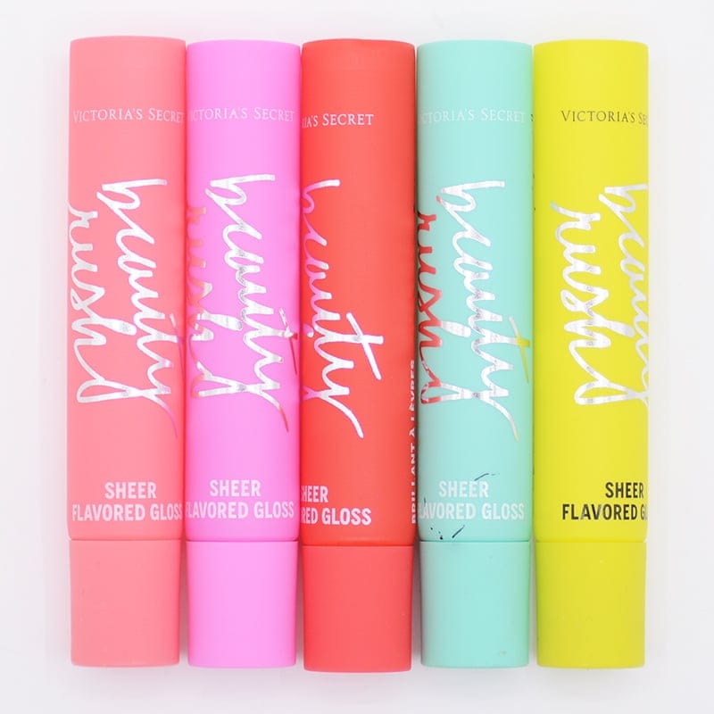 Empty lip gloss tube